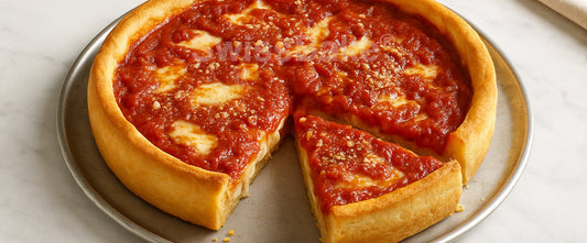 CHICAGO DEEP DISH PIZZA RECIPE