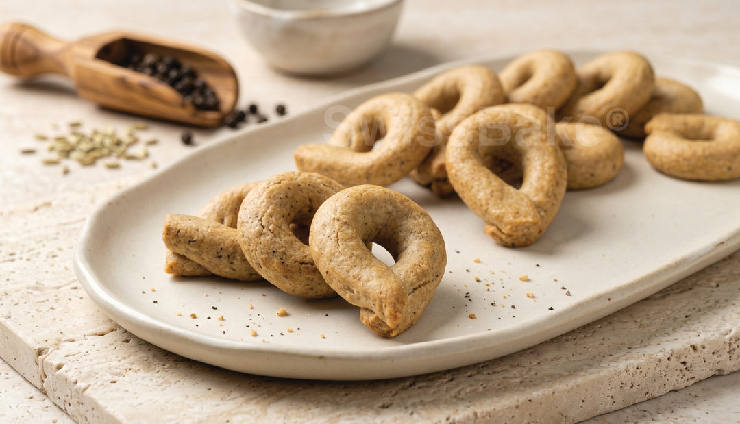 Black Pepper Taralli Recipe
