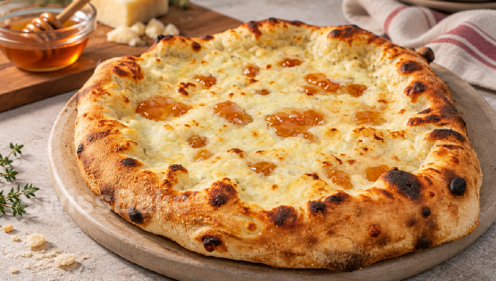 Apple Cream Cheese Neapolitan Pizza Recipe